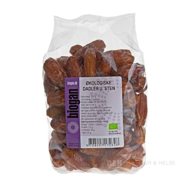Dadler uden Sten 500 g �kologisk